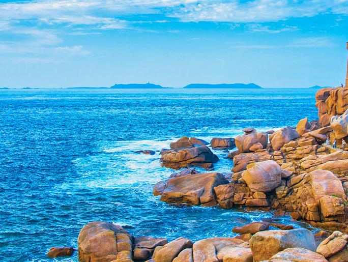 Perros-Guirec Côtes-d'Armor en Bretagne Nord - Côte de Granit Rose