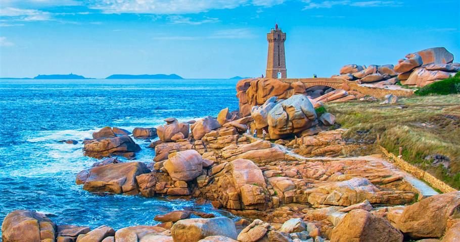 Perros-Guirec Côtes-d'Armor en Bretagne Nord - Côte de Granit Rose