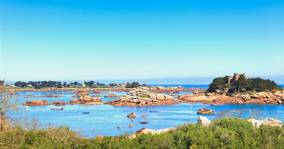 Perros-Guirec Côtes-d'Armor en Bretagne Nord - Côte de Granit Rose