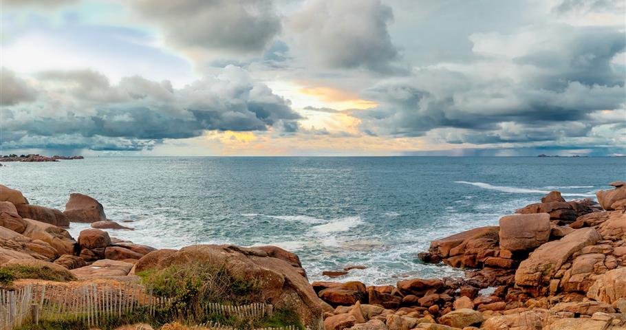 Perros-Guirec Côtes-d'Armor en Bretagne Nord - Côte de Granit Rose