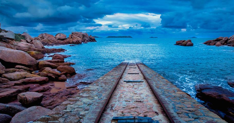 Perros-Guirec Côtes-d'Armor en Bretagne Nord - Côte de Granit Rose