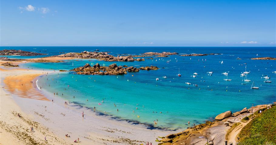 Granit Rose, proche du Village Perrosien, camping à Perros-Guirec.