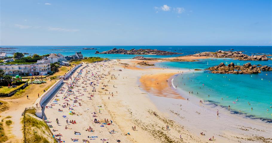 Granit Rose, proche du Village Perrosien, camping à Perros-Guirec.
