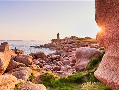 Ploumanach, proche du Village Perrosien, camping à Perros-Guirec.