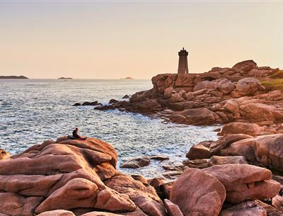 Ploumanach, proche du Village Perrosien, camping à Perros-Guirec.