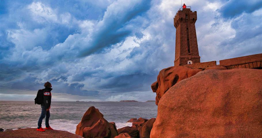 Ploumanach, proche du Village Perrosien, camping à Perros-Guirec.