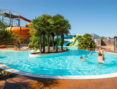 Toboggans camping Perros Guirec