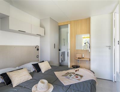 Cabane Perrosienne Premium  2ch 4p à Perros Guirec - Chambre parents 2