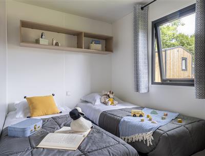 Confort 2ch 4p à Perros Guirec au Village Perrosien Bretagne - chambre enfants