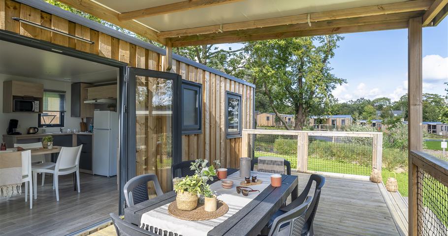 Confort 3ch 6p à Perros Guirec au Village Perrosien Bretagne - terrasse 2
