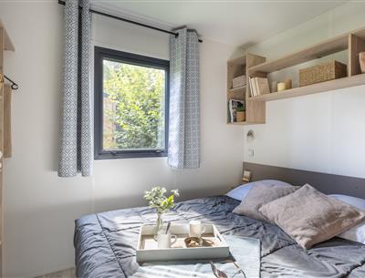 Confort 3ch 6p à Perros Guirec au Village Perrosien Bretagne - chambre parents