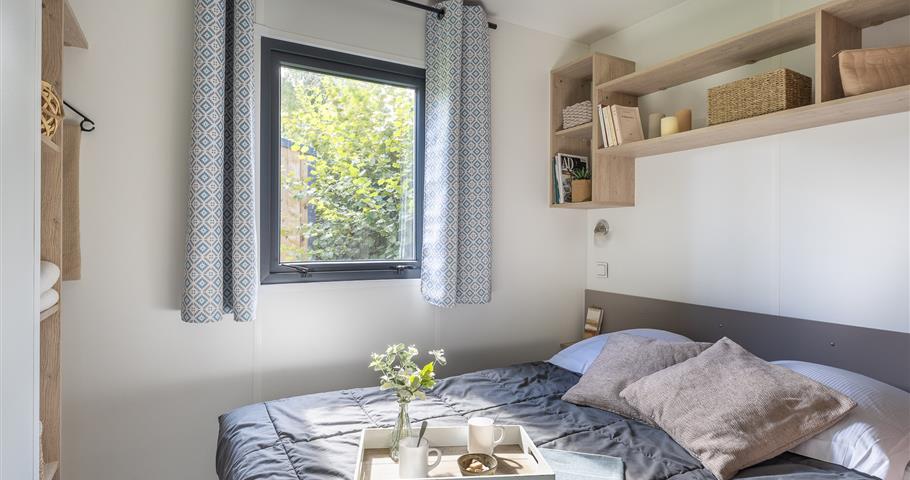 Confort 3ch 6p à Perros Guirec au Village Perrosien Bretagne - chambre parents
