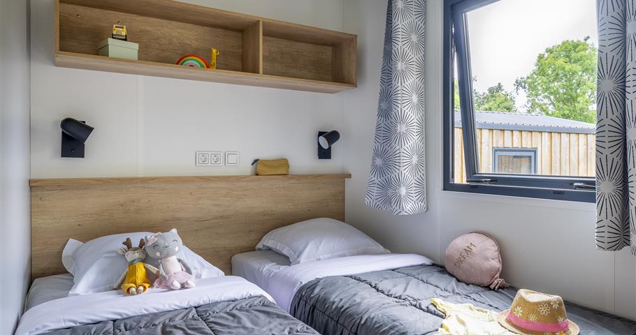 Confort 3ch 6p 2SDB à Perros Guirec au Village Perrosien Bretagne - chambre enfants